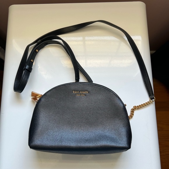 kate spade Handbags - Kate Spade Morgan Saffiano Leather Double Zip Dome Crossbody